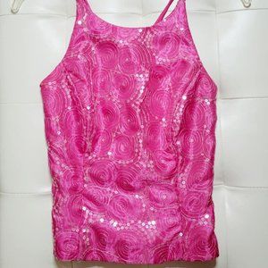 Women's, Petite 5/6, Juniors Pink Party top